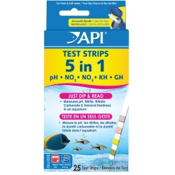 5 in 1 Aquarium Test Strips