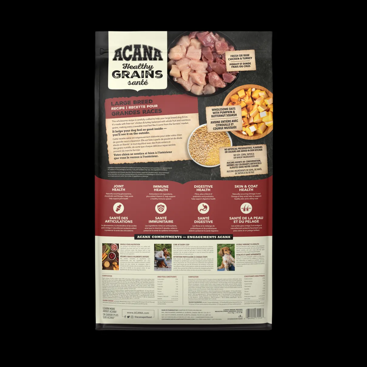 ACANA Healthy Grains Large Breed 10.2kg