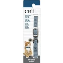 Adjustable Nylon Cat Collar 20-33cm (8-13