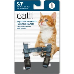 Adjustable Nylon Cat Harness Assorted Colours