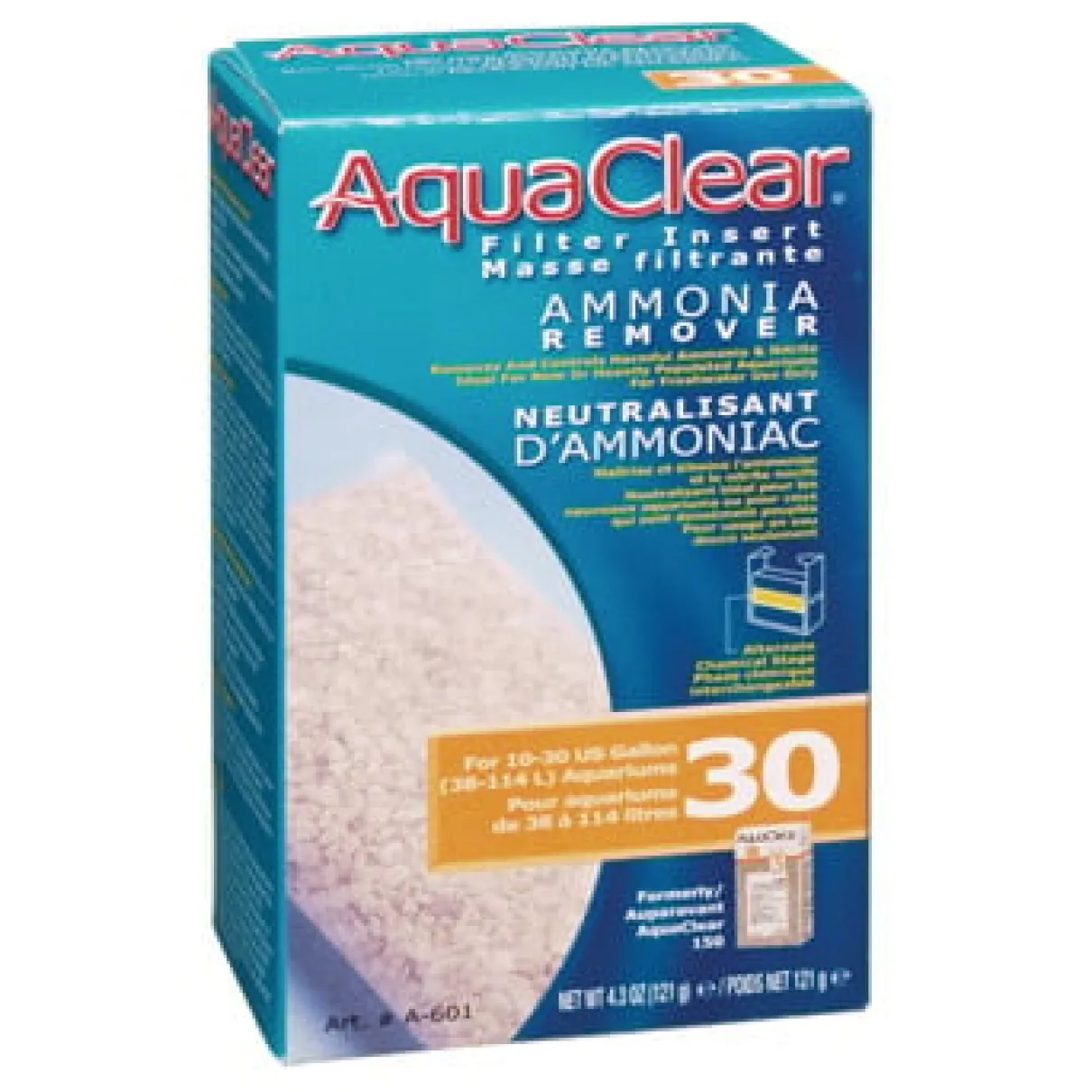 AquaClear 30 Ammonia Remover Filter Insert 121g