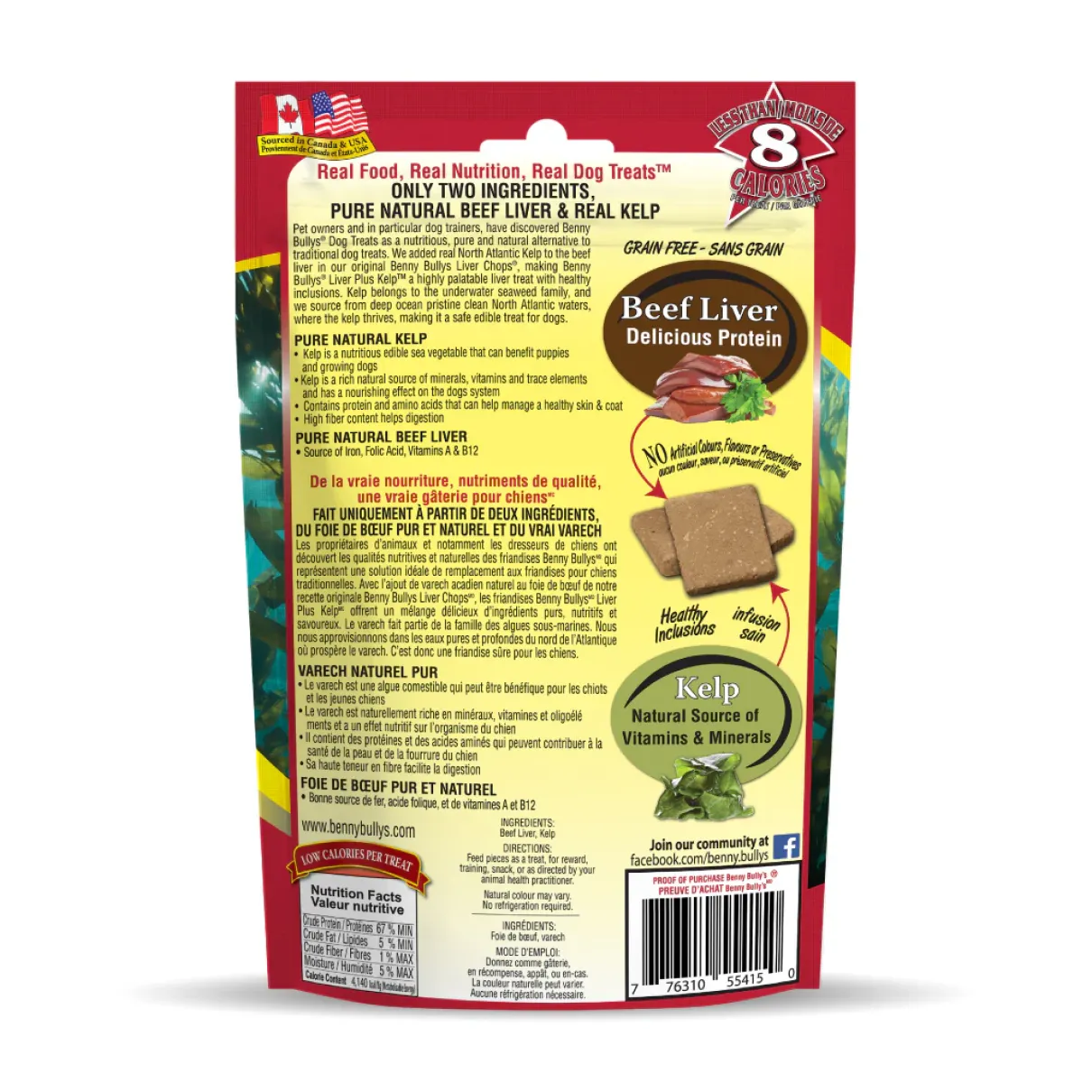 Benny Bully's Liver Plus Kelp 58g