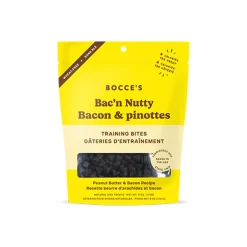 Bocce's Bakery Bac'n Nutty Peanut Butter & Bacon Training Bites 6oz
