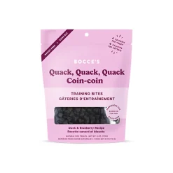Bocce's Bakery Quack, Quack, Quack Duck & Blueberry Training Bites 6oz
