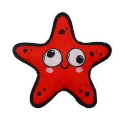 Bud'Z 4 Layer Dizzy Star Plush Dog Toy 10"