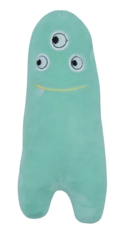 Bud'Z Monster Plush Aqualy Turquoise Dog Toy