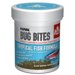 Bug Bites Tropical - Small-Medium - 0.7-1.0mm - Granules for Tetras/ Rasboras/ Danios