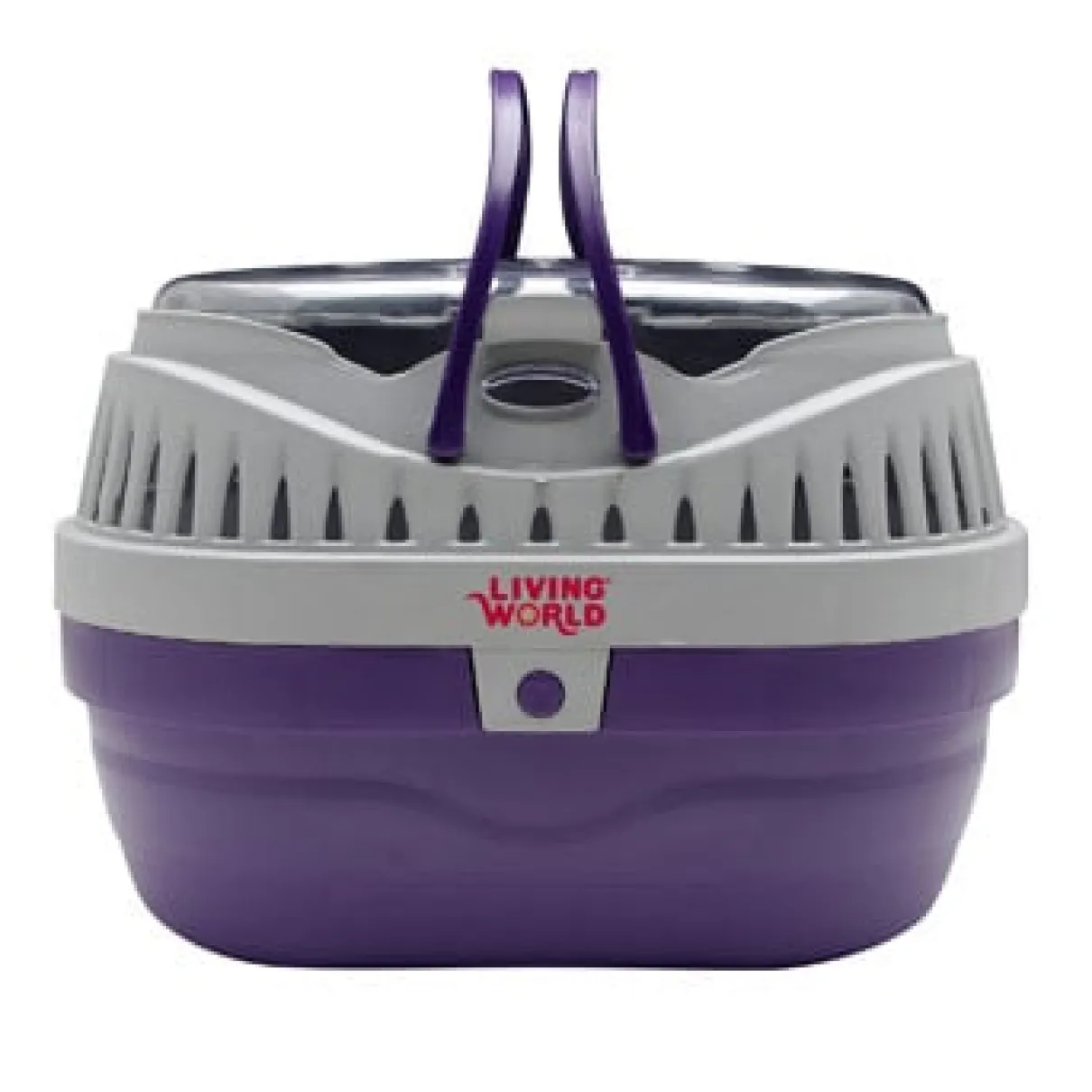 Carrier for Small Pets - Small - Grey/Purple