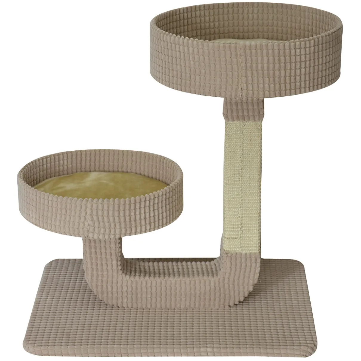 Cat Tree Scratcher Double Pedestal 24"