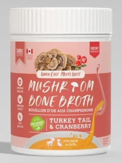 Charmy Mushroom Bone Broth Turkey Tail & Cranberry 70g