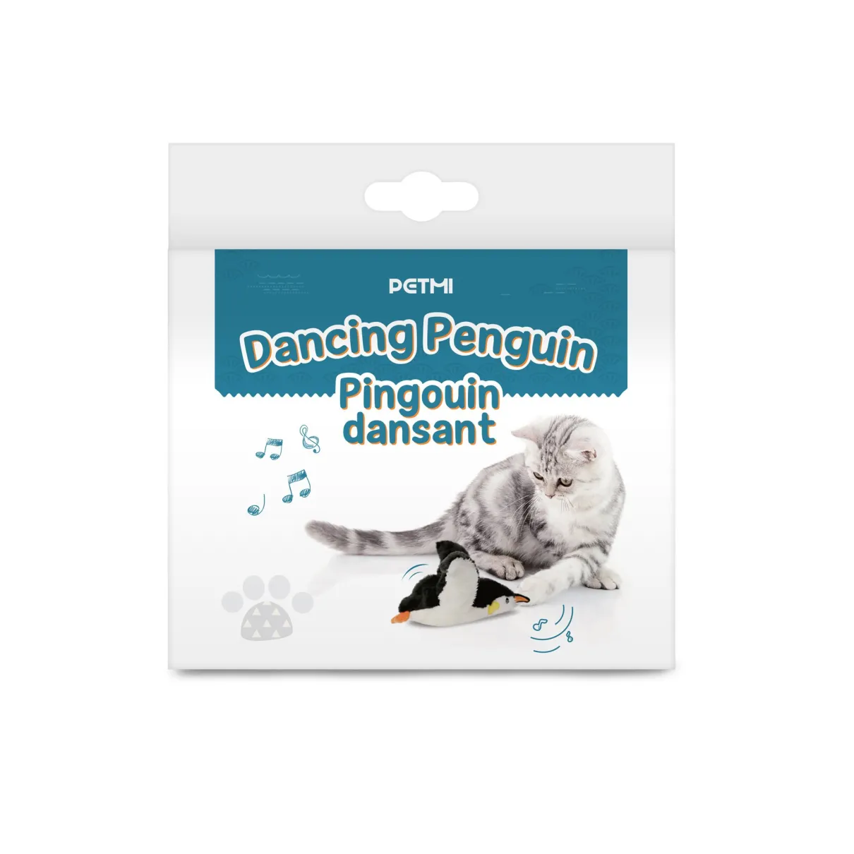 Dancing Penguin Interactive Cat Toy