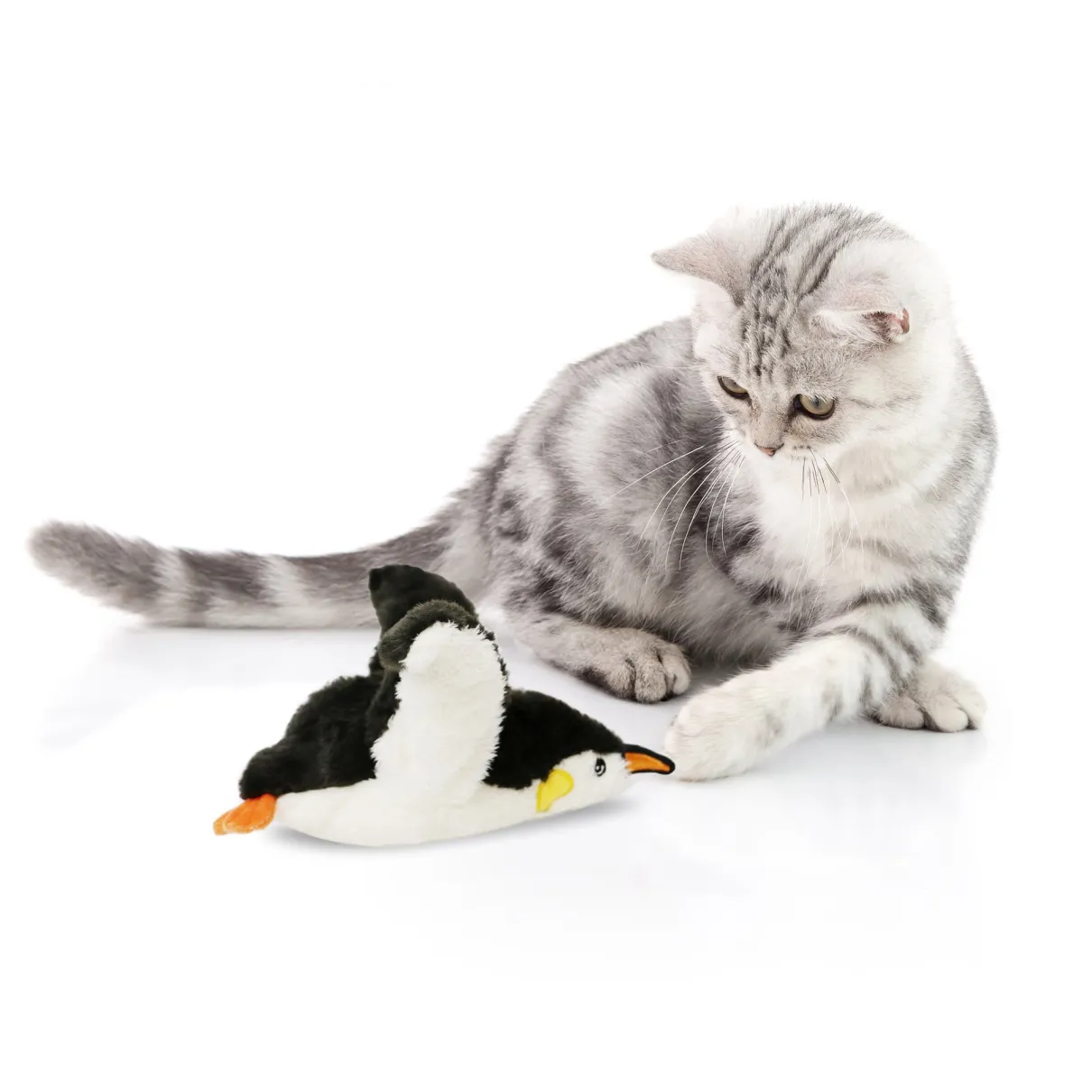 Dancing Penguin Interactive Cat Toy