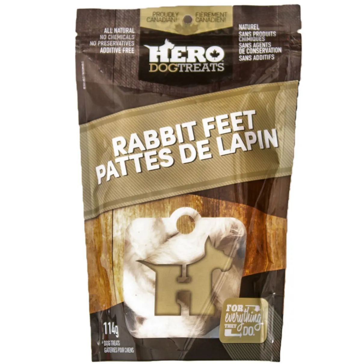 Dehydrated Rabbit Feet 114g