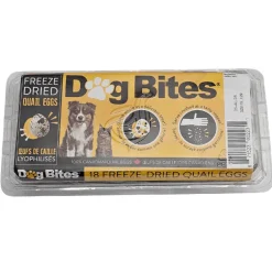 Dog Bites Freeze-Dried Quail Eggs For Dogs 18pk