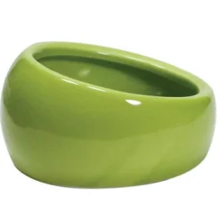 Ergonomic Dish - Small - 120 mL (4.22 oz) - Green/Ceramic
