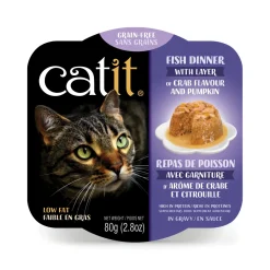 Fish Dinner with Crab Flavor & Pumpkin 80g