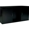 Fluval Aquarium Cabinet (55 Gallon) - 48.78" x 13.25" x 26" (124 cm x 33.7 cm x 66 cm) - Black