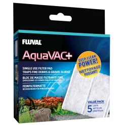Fluval Aquavac+ Replacement Fine Filter Pad (5 Pack)