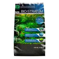 Fluval Bio-Stratum Volcanic Aquarium Soil - Powder Format - 8 kg (17.6 lb)