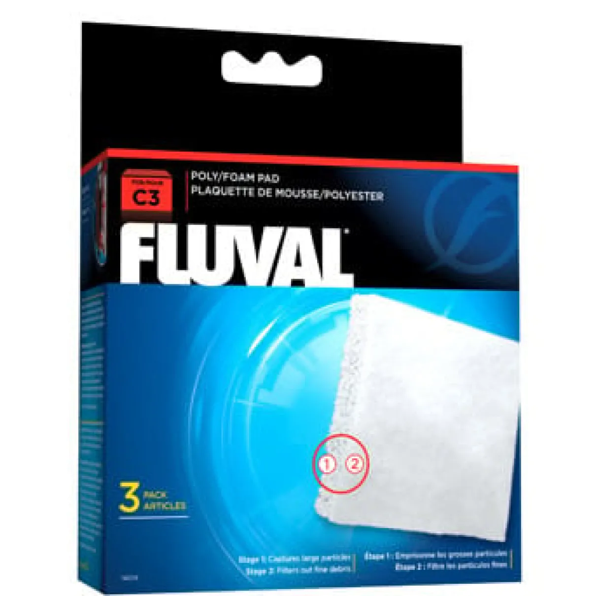 Fluval C3 Poly/Foam Pad