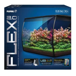 Fluval Flex 2.0 Aquarium Kit 34L (9 US gal)
