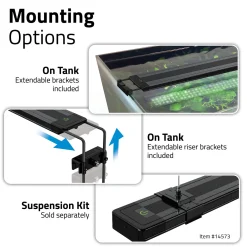 Fluval Plant 4.0 LED for Fresh & Planted Aquariums 59W - 46.25-61 in (117-155 cm)