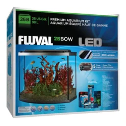 Fluval Premium Aquarium Kit with LED - 26 Bow - 98 L (26 US Gal)
