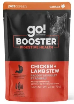 Go! Booster Digestive Health Chicken & Lamb Stew Meal Topper for Dog 2.8oz