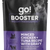 Go! Booster Weight Management Minced Chicken & Tuna with Gravy for Cats 2.5oz