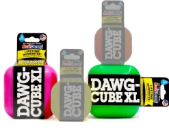 Indestructible Rubber Dawg-Cubes Assorted XL 3.5"