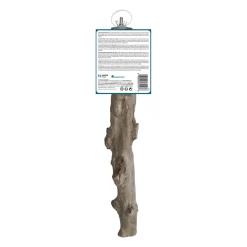 Java Coffee Wood Perch for Large/XLarge Parrots 5cm (2") diameter x 42cm (16.5") L