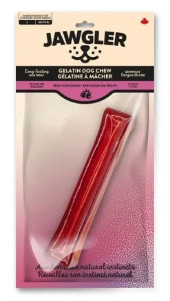 Jawgler Fruit Explosion Gelatin Dog Chew Large