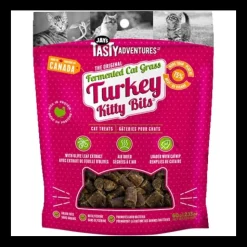 Jays Fermented Cat Grass Turkey Cat Treats 60g
