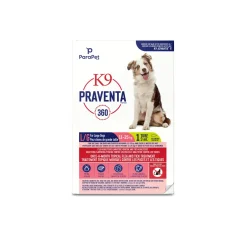 K9 Praventa 360 Flea & Tick Treatment - Large Dogs 11 kg to 25 kg - 1 Tube