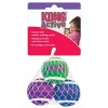 Kong Active Cat Tennis Balls with Bells