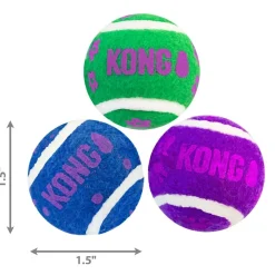 Kong Active Cat Tennis Balls with Bells