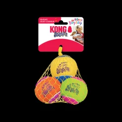 Kong Squeakair Birthday Balls Medium 3pk