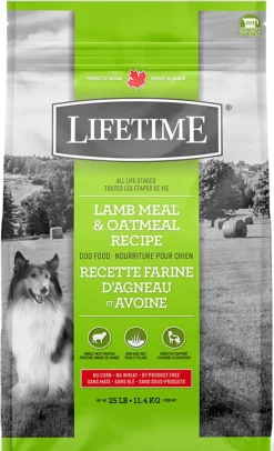 Lifetime Lamb & Oatmeal 11.4kg