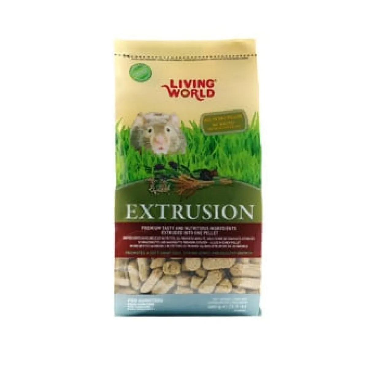 Living World Extrusion Diet for Hamsters - 680 g (1.5 lb)