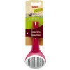 Living World Slicker Brush - Self-Cleaning