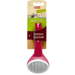 Living World Slicker Brush - Self-Cleaning