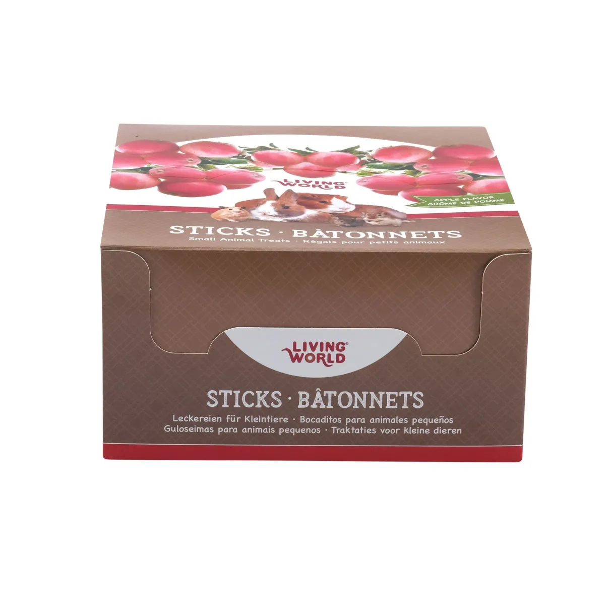 Living World Small Animal Sticks Apple Flavour 45g (1.5oz)