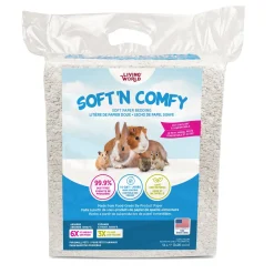 Living World Soft 'N Comfy Paper Bedding - 56 L (3400 cu in) - White
