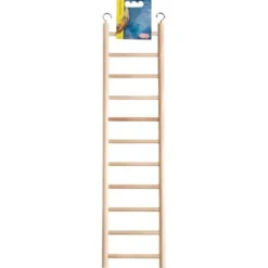 Living World Wooden Bird Ladder - 11 Steps - 43 cm (17 in) Long