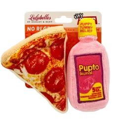 Lulubelles Tiny Tuffs No Regrets Pizza & Pupto Dismal - 2pk
