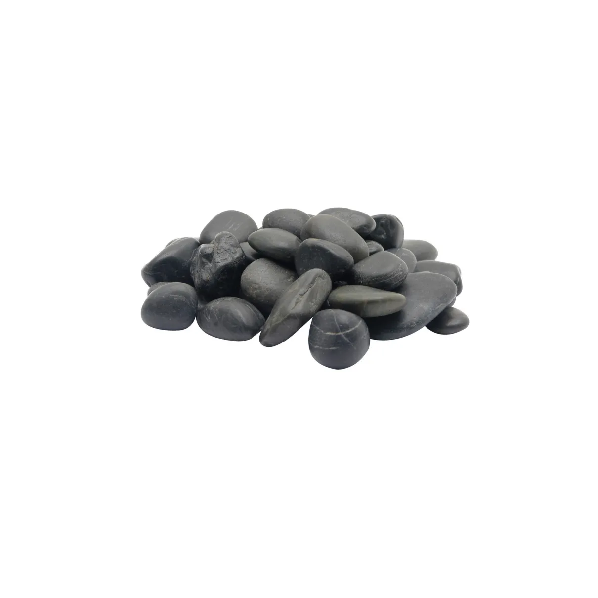 Marina Decorative Natural Gravel - Black Beach Pebble 2kg