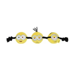 Minions 3-Head Rope Tug 17" Dog Toy
