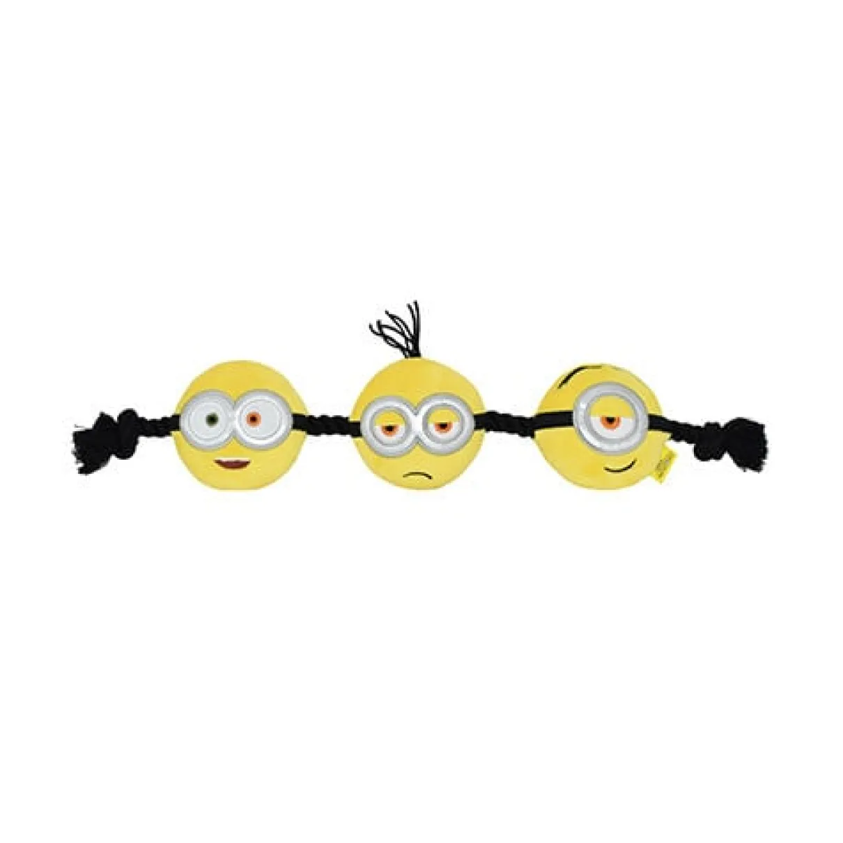 Minions 3-Head Rope Tug 17" Dog Toy