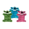 Minipet Loofa Squeaker Mat Assorted 6.5" Dog Toy