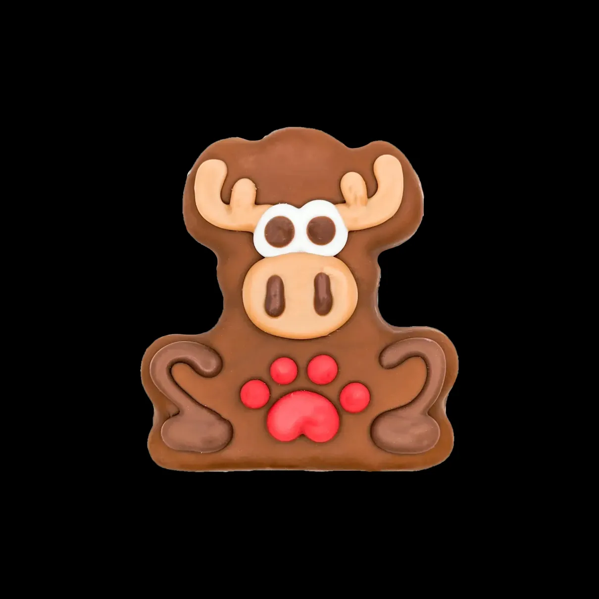 Morty the Moose Dog Cookie